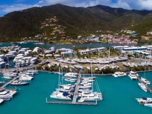 Marina in Nanny Cay