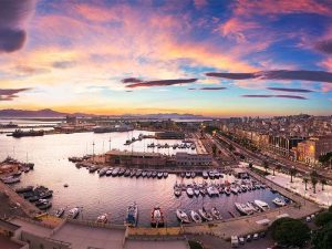 Port in Cagliari