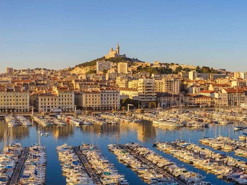 Port in Marseille