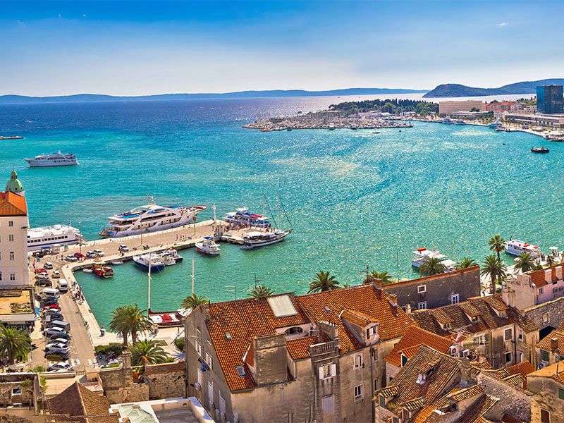 ports around Split