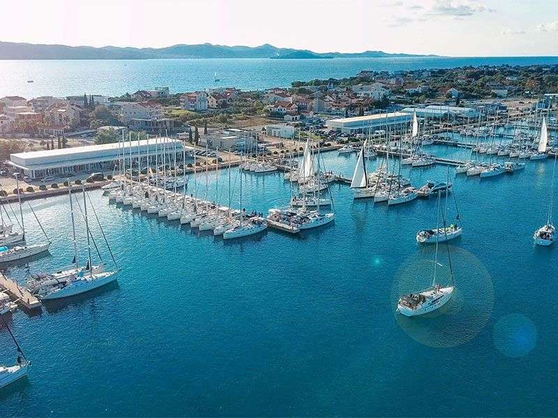 Ports around Zadar