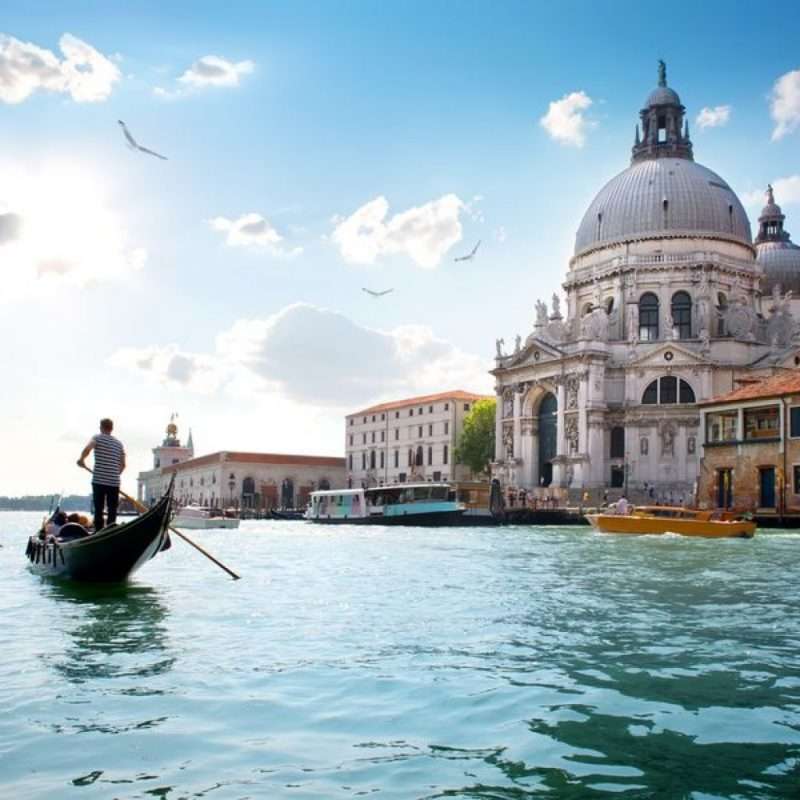 Sailing in Venice
