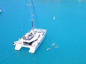 Luxury catamaran charter