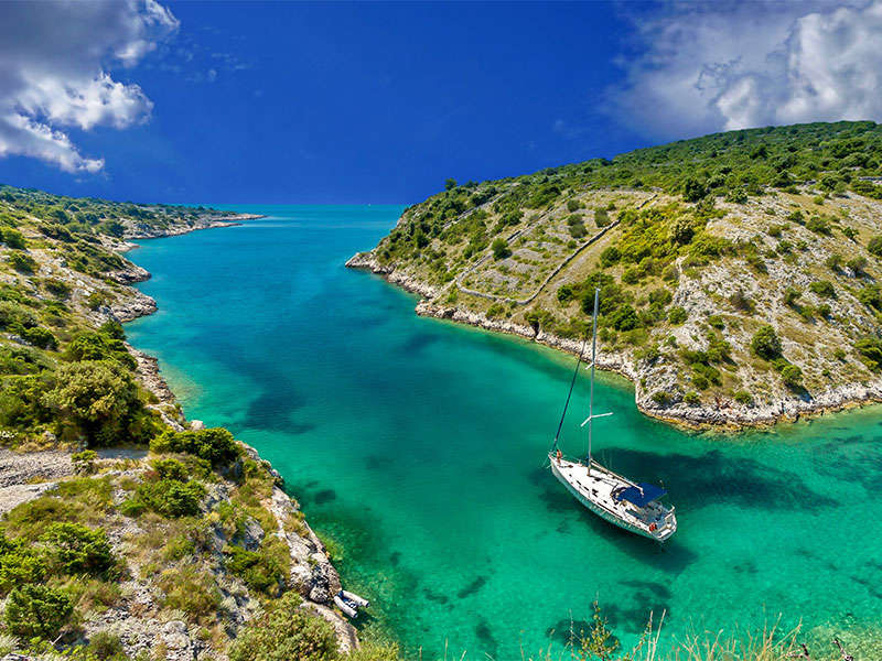 Croatian bay