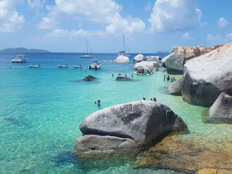 Devils Bay in Brisith Virgin Islands