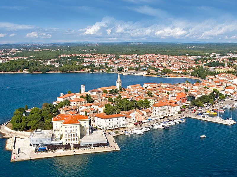 Coasts and bays in Istria