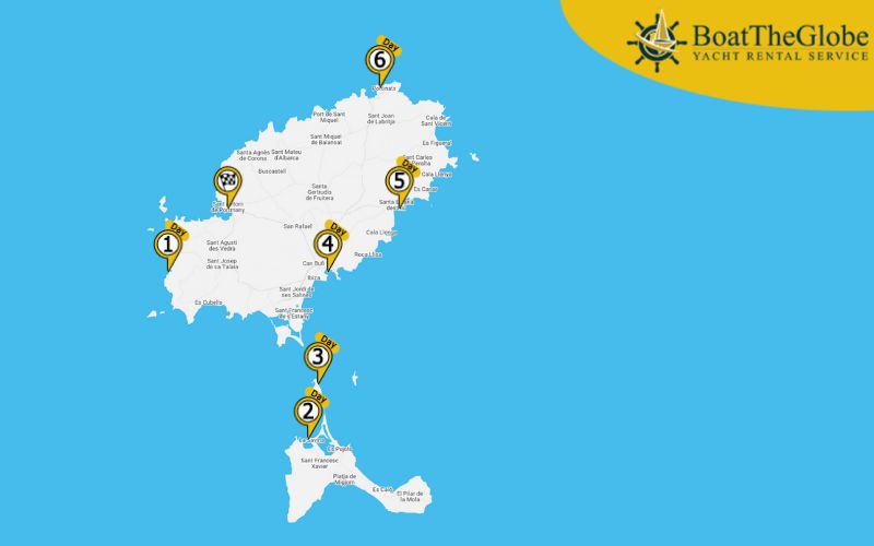 Ibiza sailing itinerary Ibiza sailing itinerary